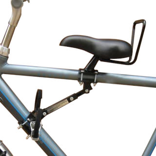 Zadel op stang - Herenfiets